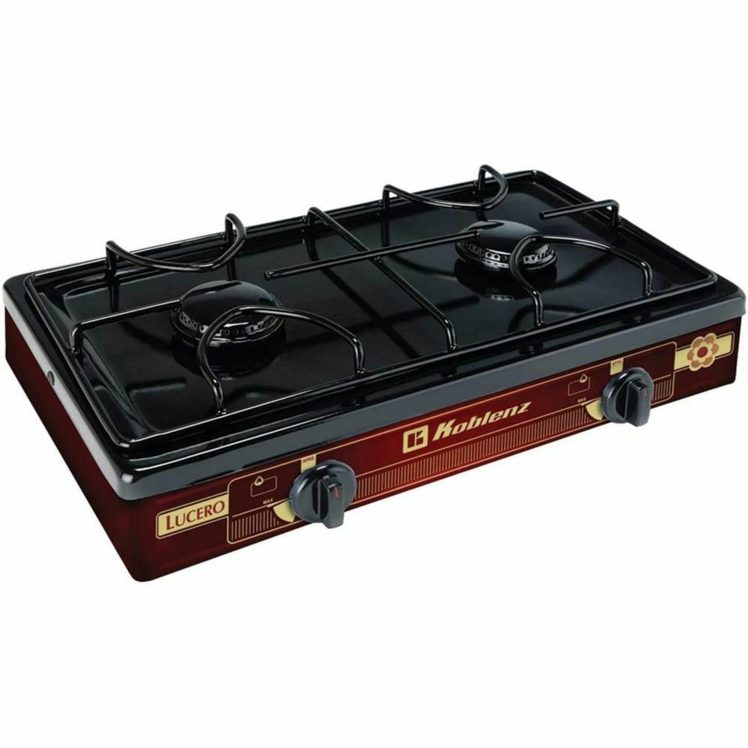 Koblenz 2 Burner Gas Stove Top propane, Bronze PFK200