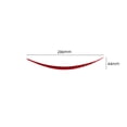 thumbnail image 3 of Real Bright Soft Car Interior Carbon Fiber Sticker DecorationRed Carbon Fiber Steering Wheel Cover Strip For Ford Mustang Mach-EAuto Car Protection Interior Accessories, 3 of 8