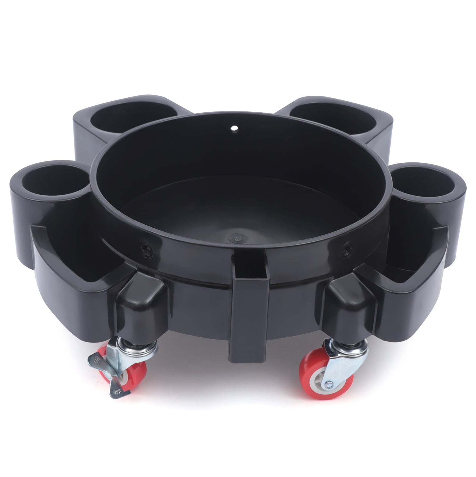 DENEST Bucket Dolly with 360 Degrees Pulleys for Car Washing Car Beauty Painting