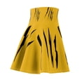 thumbnail image 4 of Effete Feline Claw Marks Scratch Women Skater Skirt (AOP), 4 of 7