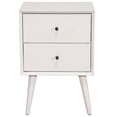 thumbnail image 6 of Home Square 3 Piece Set with Standard King Bed and 2 Nightstands in White, 6 of 9
