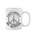 thumbnail image 2 of Don't Worry Be Hippie Mug - SPIdeals Designs,, 2 of 4
