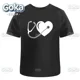thumbnail image 1 of Camisetas con estampado de estetoscopio y corazón ropa para hombre novedad en camisetas y camisetas de algodón para mujer Camiseta estampada Y2K ropa bonita y divertida, 1 of 6