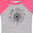 thumbnail image 4 of Inktastic Music Dandelion Musical Boys or Girls Baby Bodysuit, 4 of 5