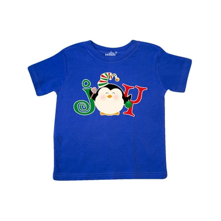 

Inktastic Christmas Penguin Joy 2 Gift Toddler Boy or Toddler Girl T-Shirt