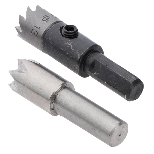 Broca de Dedal de Vástago de 12 Mm Y 6 Mm Herramientas de Carpintería para de Torno