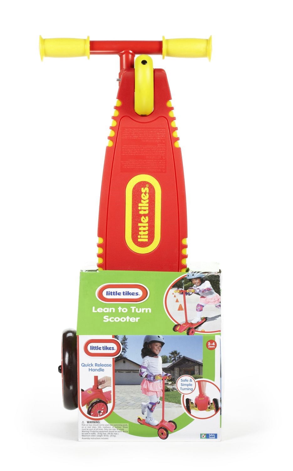 Little Tikes Lean to Turn Scooter with Removable Handle