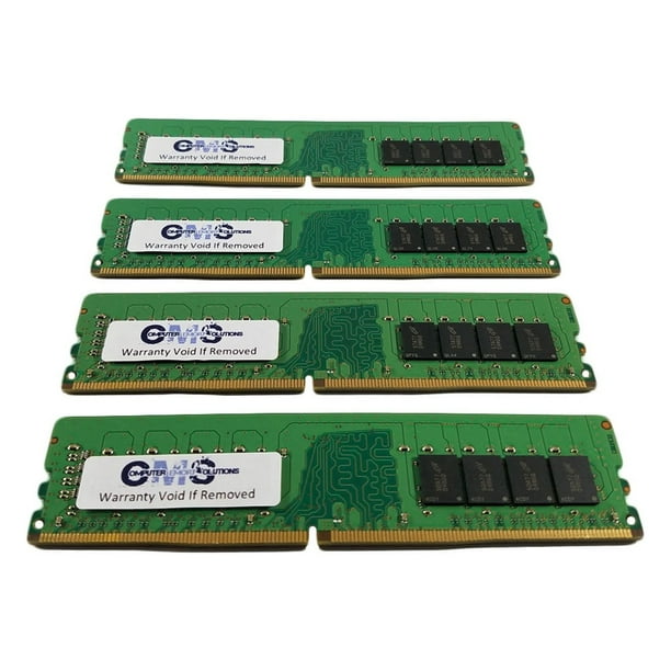 CMS 64GB (4X16GB) DDR4 21300 2666MHZ NON ECC DIMM Compatible
