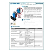 Tsurumi Electric Submersible Pump