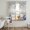 Gray-blue, variant on Navy Blue Pumpkins Fall Sheer Curtains 63 Inch Length 2 Panels Set, Thanksgiving Eucalyptus Leaves Weeping Window Treatment Rod Pocket Curtains Sheers for Bedroom/Living Room/Kitchen 52x"63"x2