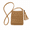 Light coffee color, variant on Straw Woven Crossbody Bag, Crochet Floral Square Shoulder Purse with Geometric Knit Pattern, Lightweight Summer Beach Handbag for Vacation, Travel Photo Shoots, and Casual Daily Wea