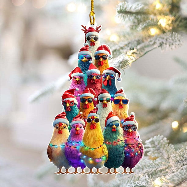Adorno Navideño Colgante, Ligero Con Cordón, Ideal Para Decorar Árboles, Paredes, Ventanas, Retrovisores De Coche Y Puertas Durante Las Fiestas. Duradero Y Perfecto Para Cualquier Temporada.