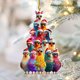 thumbnail image 1 of Adorno Navideño Colgante, Ligero Con Cordón, Ideal Para Decorar Árboles, Paredes, Ventanas, Retrovisores De Coche Y Puertas Durante Las Fiestas. Duradero Y Perfecto Para Cualquier Temporada., 1 of 3
