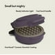 thumbnail image 2 of Mini máquina para hacer gofres Bella Snack-n-Store EverGood™ Ceramic Plum, 2 of 7