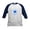 Navy/White, variant on CafePress - Evil Eye, Spiritual Symbol Of Prot Baseball Jersey - Kids Cotton Baseball Jersey, 3/4 Sleeve Shirt
