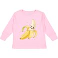 thumbnail image 3 of Inktastic Happy Banana Boys or Girls Long Sleeve Toddler T-Shirt, 3 of 5