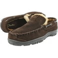 thumbnail image 3 of Clarks Men's Warren Slip on Loafer indoor outdoor slippers (Brown, 10), 3 of 3