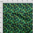thumbnail image 2 of oneOone Cotton Poplin Jewel Green Fabric Halloween Quilting Supplies Print Sewing Fabric By The Yard 56 Inch Wide, 2 of 4