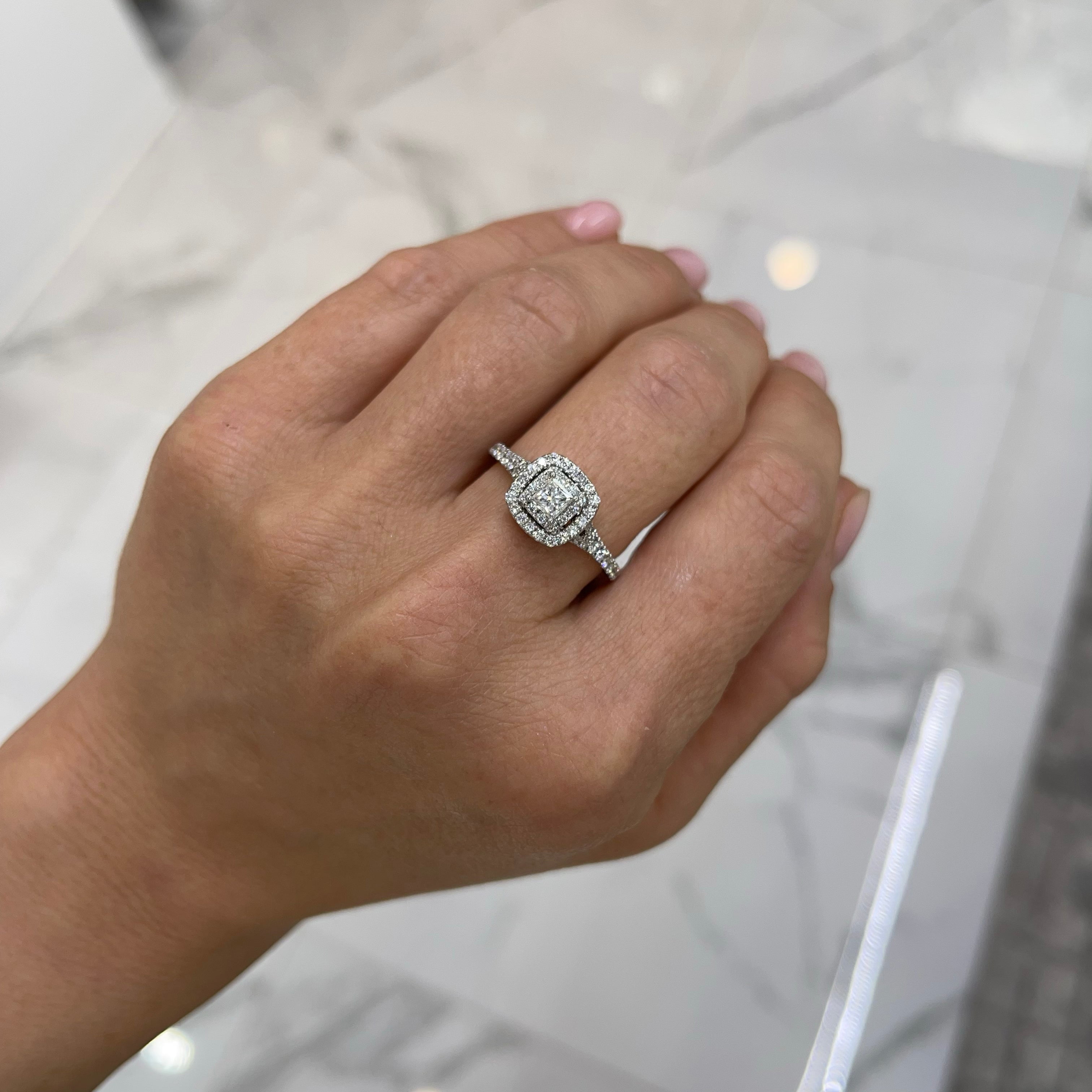 Kay Neil Lane Diamond Engagement Ring 1-3/4 ct tw 14K White Gold | Hamilton  Place