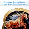 thumbnail image 2 of Horse Plastic Discs Hanging Organizer for Dessert Table | Iron Pillars Fruit Plate Holder Stand, 2 of 6