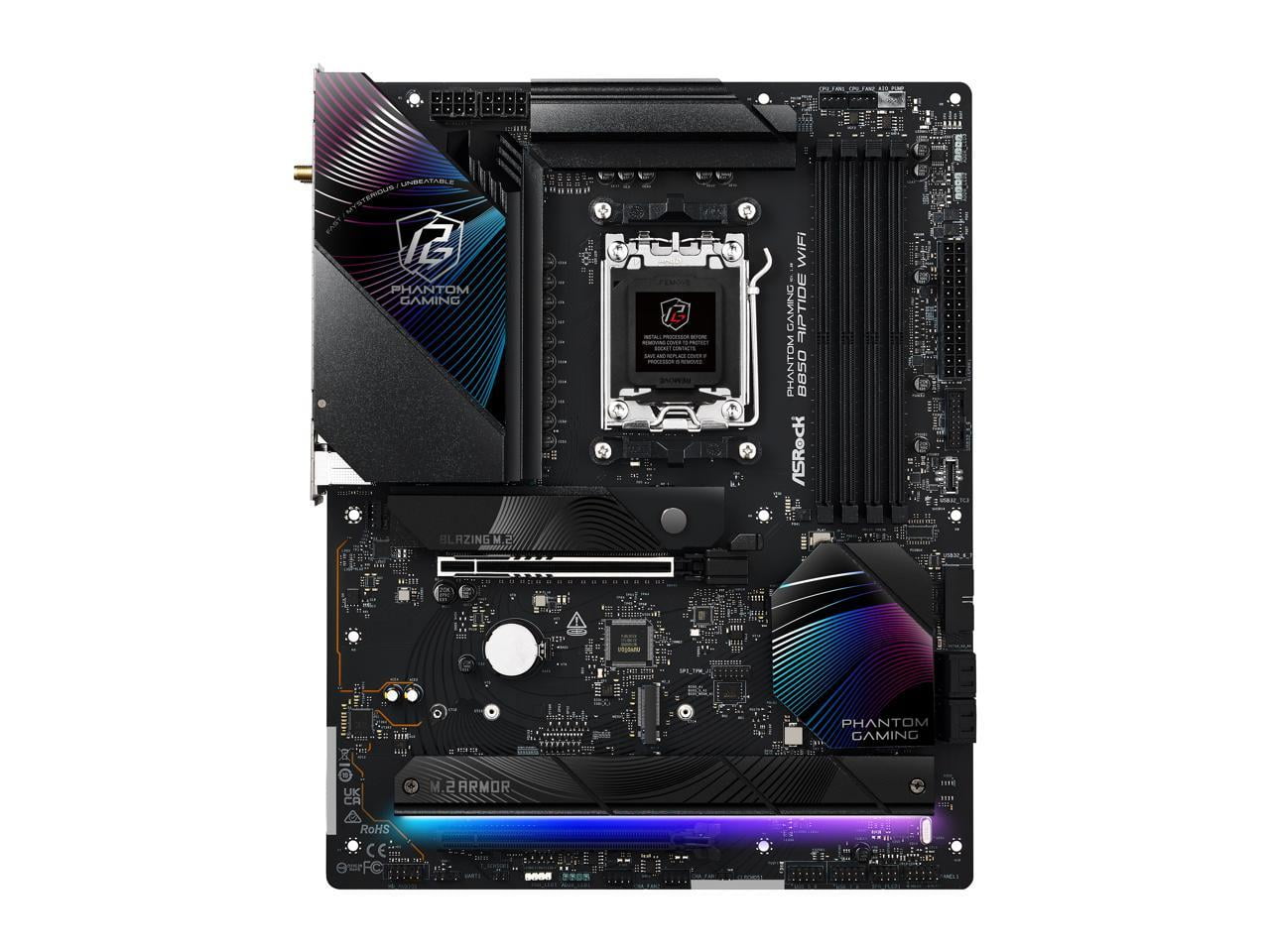 ASRock B850 RIPTIDE WIFI AM5 AMD B850 SATA 6Gb/s ATX Motherboard