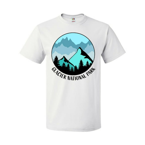 Inktastic Glacier National Park Montana Mountains T-Shirt