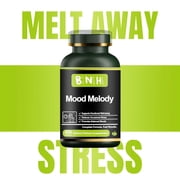 Mood Melody Mood Support Supplement, Supports Calm & Emotional Balance, Herbal Formula, 120 Capsules