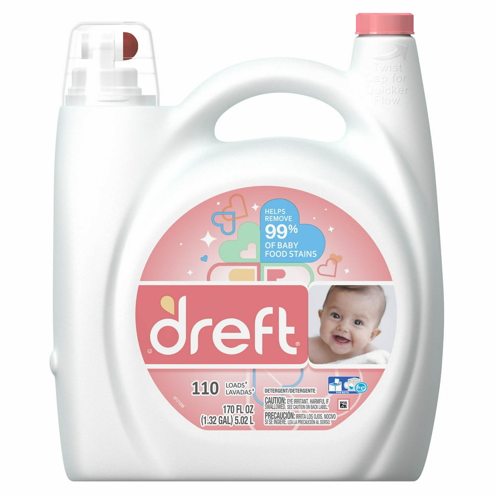 Product of Dreft Baby Laundry Detergent, 170 oz. Laundry Detergents