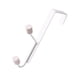 thumbnail image 1 of Cateissary Door Back Hanger Coat Scarf Handbag Bathroom Umbrella Room Hat Organizer Living Holder Storage Hook Nonslip Rack Almacenamiento y organización del hogar Cateissary HA013484-00, 1 of 1