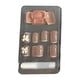 thumbnail image 5 of Uñas postizas con punta francesa cuadrada y pestañas adhesivas, 24 unidades color desnudo, 5 of 7