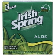 IRISH SPRING 3.7 OZ 3PK ALOE