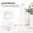 White, variant on Mahjong Mat Storage Bag with Zipper, Long Transparent Tube Organizer for Rolled Items, Portable Carrying Case for Home Travel Organization and Space Saving Solution