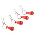 thumbnail image 4 of 4Pcs RC Body Clip Pin Stainless Steel R Shape Universal for 1/8 1/10 Remote Control Car Red, 4 of 8