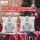thumbnail image 2 of Almohada Navideña De Oso Polar Elegante Cojín Navideño blanco, 2 of 4
