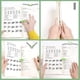 thumbnail image 4 of Sprout Little Green Bookmarks Silicone Grass Buds Creative Green Bookmarks, Gifts For Book Lovers Reading, Set Of 8, 4 of 5