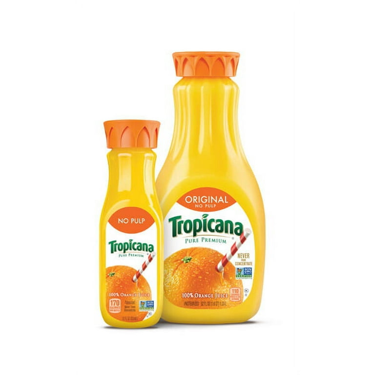 Refreshing and Eco-Friendly Orange Juice Bottle