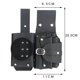 thumbnail image 4 of unbranded Bolsa Multifuncional Para Y Accesorios De Peluquería Con Exterior De Cuero Negro, 4 of 8