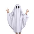 thumbnail image 3 of Disfraz de fantasma de Halloween para niños pequeños YONGSHENG Capa blanca S-XL, 3 of 3