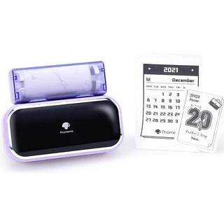 M02 Pocket Printer Gift Box Set, Mini Bluetooth Mobile Sticker Printer, Compatible with iOS & Android, for Print Fun, Study Notes, Journal, Include 3