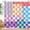 Colorful Check, variant on Zen Spa Shower Curtain Basalt Stones Herbal Oil Scent Candles Bamboo and Water Reflection Relaxing Meditation Home Décor Waterproof Fabric 72x72 Inch Plastic Hooks 12PCS