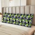 thumbnail image 6 of Lsque Football Body Pillow Case Cover,Ultra-Soft Microfiber Bed Pillow Cases 20x54 inches,Elegant Bedding,Breathable Durable Pillow Cover with Envelope Closure, 6 of 8