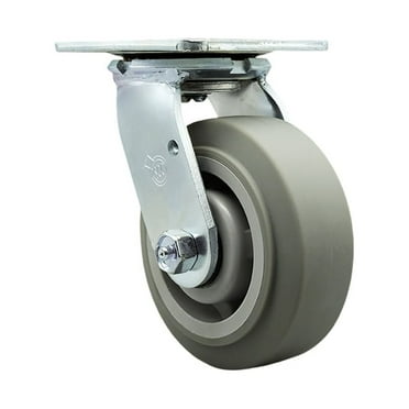 5 Inch Thermoplastic Rubber Wheel Swivel Caster with Roller Bearing SCC