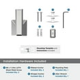 thumbnail image 6 of Amerock Blackrock Chrome Single Prong Robe Hook, 6 of 9