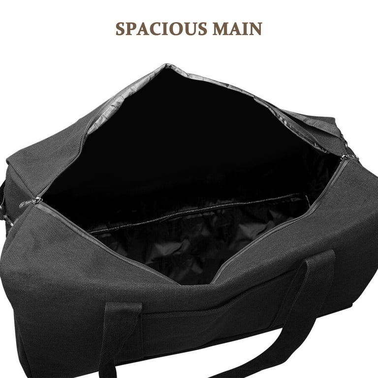 Lightweight Canvas Duffle Bags for Men & Women for Traveling, The Gym, and As Sports Equipment Bag/Organizer