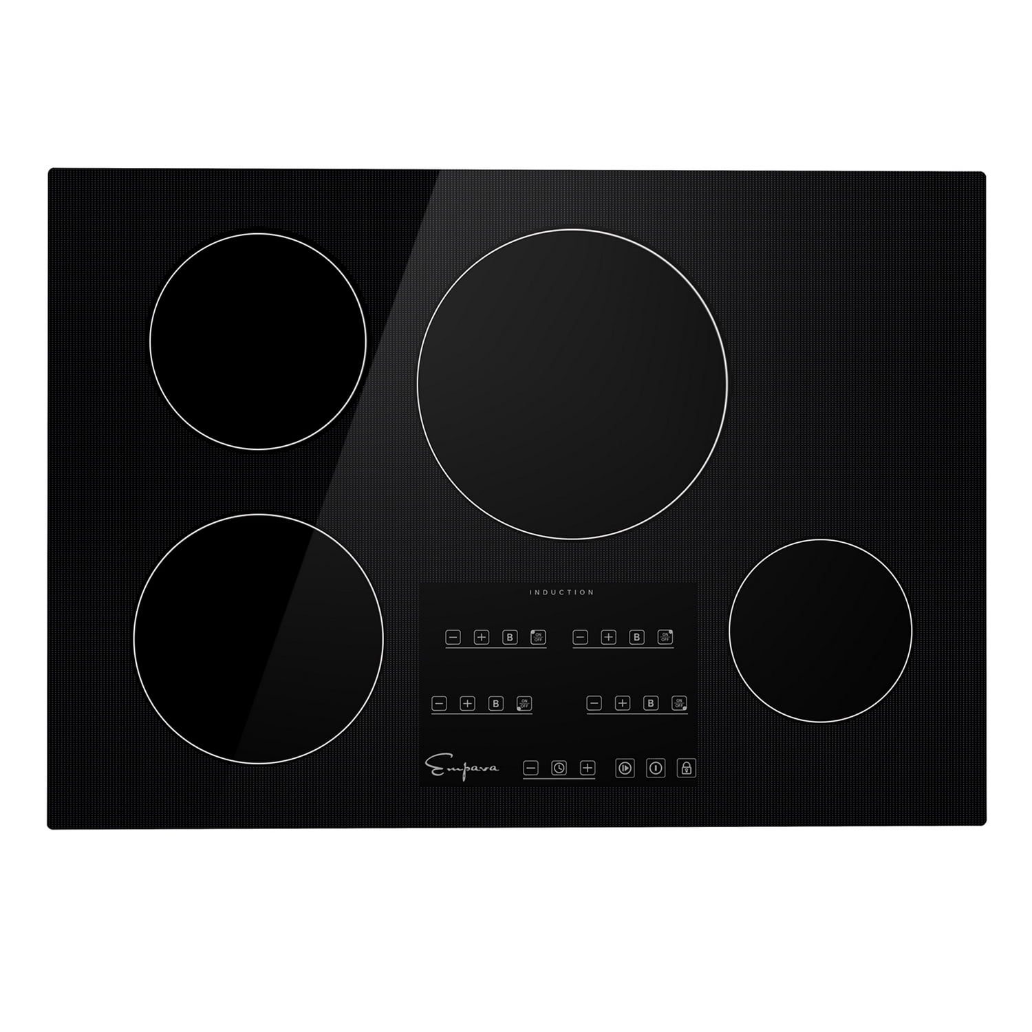 Empava 30" 4 Burner Electric Induction Cooktop (IDC30) in Black