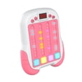 thumbnail image 2 of Light up Push It Game presenta un juego portátil para niños que viajan al aire libre rosa, 2 of 9