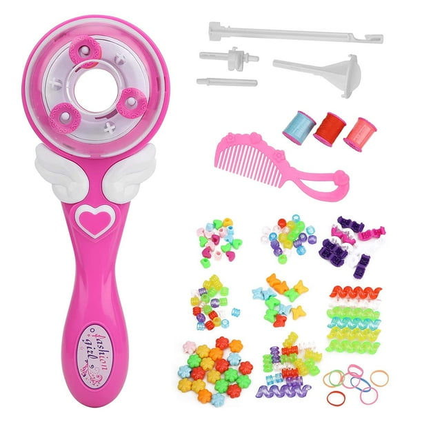 Maquina automatica para trenzar el cabello maquina electrica para trenzar el cabello herramientas para peinar el cabello para ninos y ninas juguetes para jugar rosa roja TUNC Sencillez Bodega Aurrera ...