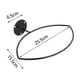 thumbnail image 5 of Soportes de Bolas de Metal Sunnimix Montados en la pared Aro de rugby para Baloncesto color negro, 5 of 8