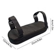 thumbnail image 2 of Lunxisen 2 Pcs Foam Wheelchair Arm Pads Chair Cushion Support Rest Office Gaming Chair Comfort Accessories, 2 of 6