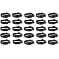 thumbnail image 4 of Dog Collar Bulk Packs Black Nylon Shelter Rescue Vet 4 Adjustable Sizes (14 to 20 Inch - 75 Collars), 4 of 6
